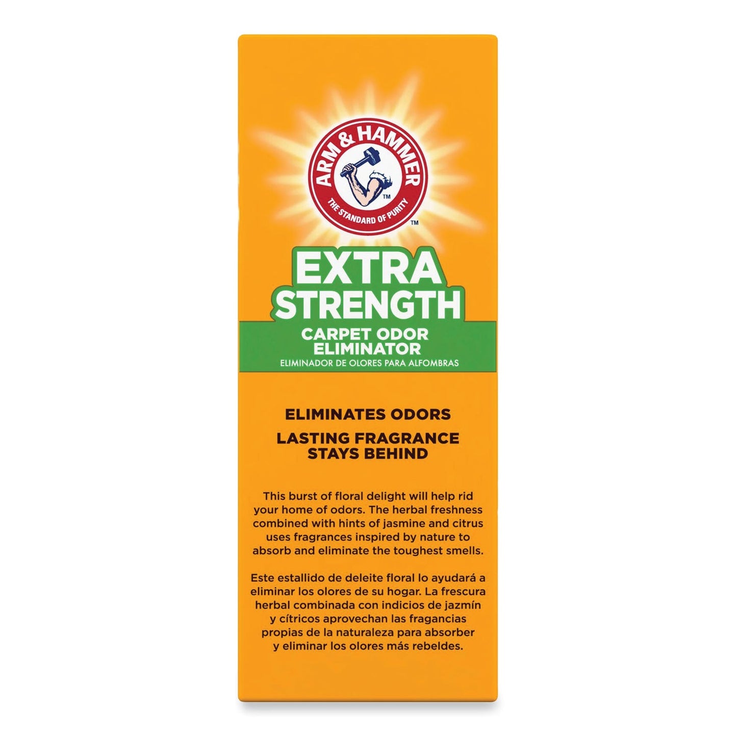 Arm & Hammer Deodorizing Carpet Cleaning Powder, Fresh, 30 oz Box, 6/Carton