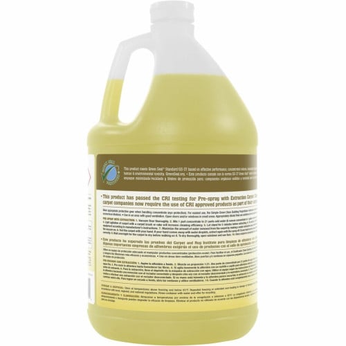 Simple Green Clean Building Carpet Cleaner Concentrate For Carpet - Concentrate - Liquid - 128 fl oz (4 quart) - Non-flammable, Fragrance-free - Sand - 1 Each (11201)