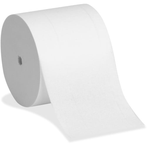 Angel Soft® Pro Coreless Toilet Paper, 2-Ply, 750 Sheets, 36 Rolls 2 Ply - 3.85" Width x 4.05" Length - 750 Sheets/Roll - 4.75" Roll Diameter - 1/2" Core - White - 36 Rolls Per Carton - 36 / Carton (19371)