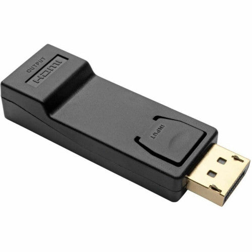 Eaton Tripp Lite Series DisplayPort to HDMI Adapter Video Converter (M/F) 1 x DisplayPort Digital Audio/Video Male - 1 x HDMI Digital Audio/Video Female - Black - 1 Each (P1360001)