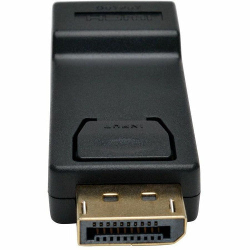 Eaton Tripp Lite Series DisplayPort to HDMI Adapter Video Converter (M/F) 1 x DisplayPort Digital Audio/Video Male - 1 x HDMI Digital Audio/Video Female - Black - 1 Each (P1360001)