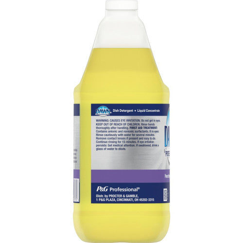 Dawn® Pro Manual Pot & Pan Detergent, Lemon Scent, 4 Gallons 128 fl oz (4 quart) - Lemon Scent - Long Lasting - Clear - 4 / Carton (57444)
