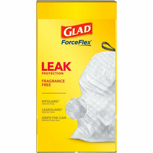 Glad ForceFlex Tall Kitchen Drawstring Trash Bags (78564)