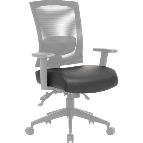 Lorell Antimicrobial Seat Cover 19" Length x 19" Width - Polyester - Black - 1 Each (LLR00598)