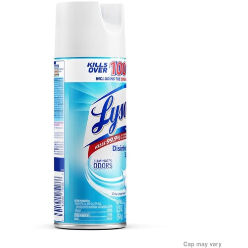 Lysol® Disinfectant Spray, Crisp Linen Scent, 12.5 oz. Aerosol Can (74186)