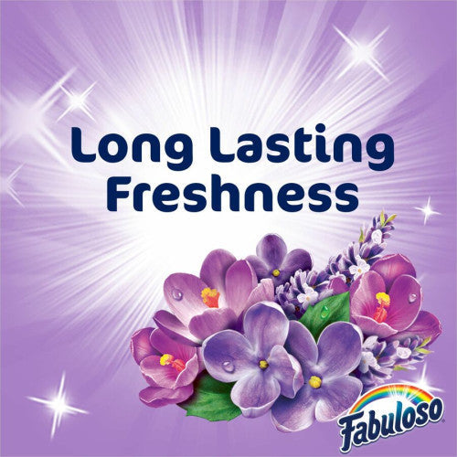 Fabuloso® All-Purpose Cleaner, Lavender Scent, 56 oz. Bottle, 6 Bottles 56 fl oz (1.8 quart) - Lavender Scent - Rinse-free, Residue-free, Long Lasting, Easy to Use - Purple Bottle - 6 / Carton (153041CT)