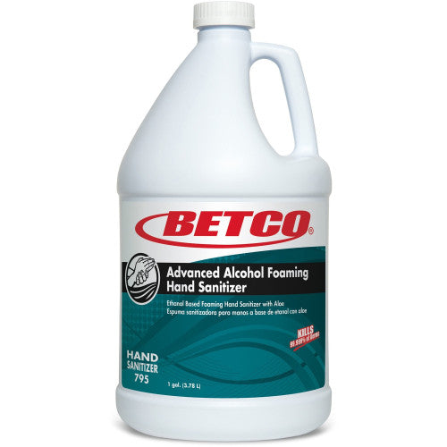 Betco Clario Hand Sanitizer Foam Refill Citrus Scent - 1 gal - Kill Germs - Hand, Skin - Moisturizing - Light Blue - Anti-irritant, Non-drying, Non-sticky, Residue-free, Refillable - 1 Each (7950400)