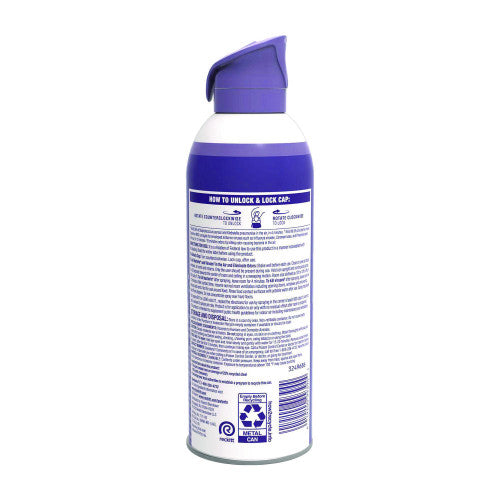 LYSOL Air Sanitizer Spray, Light Breeze Scent, 10 oz Aerosol Can, 6/Carton (99394CT)