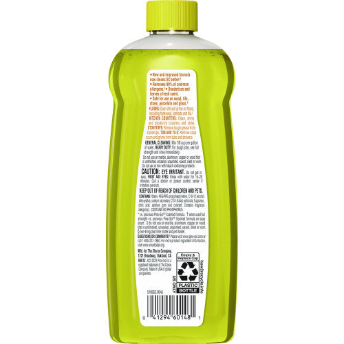 Pine-Sol Multi-Surface Cleaner Concentrated, Lemon Fresh Scent, 14 oz Bottle, 12/Carton (60148CT)