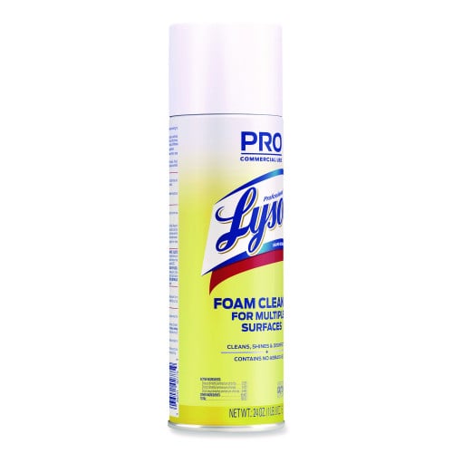 Lysol Disinfectant Foam Cleaner, 24 oz Aerosol Spray (02775)