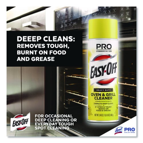 EASY-OFF Oven and Grill Cleaner, Unscented, 24 oz Aerosol Spray (85261EA)