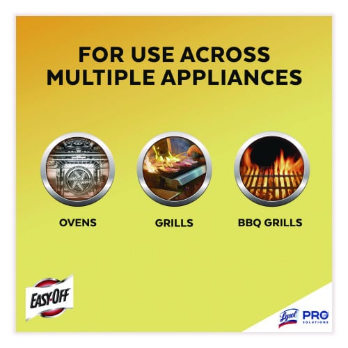 EASY-OFF Oven and Grill Cleaner, 24 oz Aerosol, 6/Carton (85261)