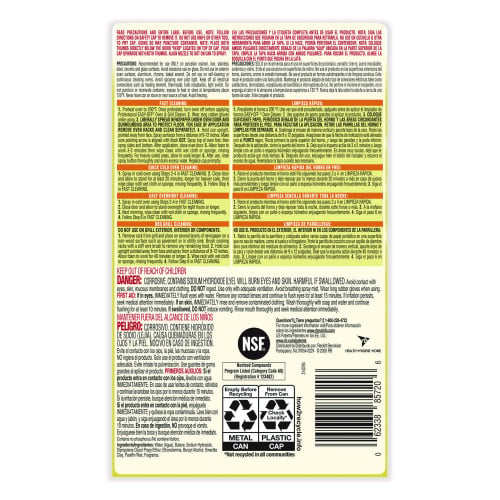EASY-OFF Oven and Grill Cleaner, 24 oz Aerosol, 6/Carton (85261)