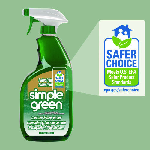 simple green Industrial Cleaner and Degreaser, Concentrated, 24 oz Spray Bottle (13012)