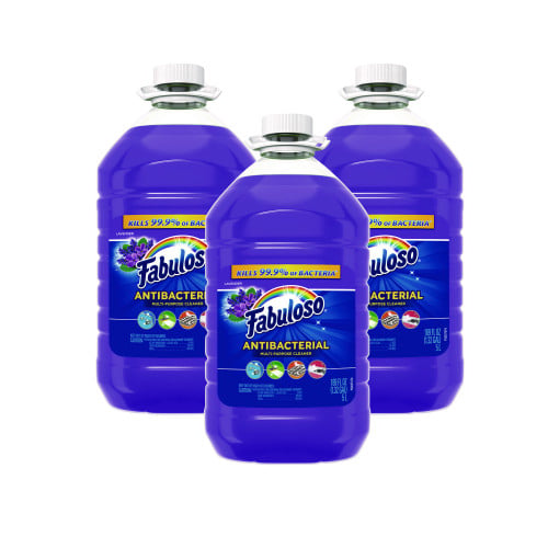 Fabuloso® Antibacterial Cleaner, Lavender Scent, 169 oz., 3 Bottles (99507)