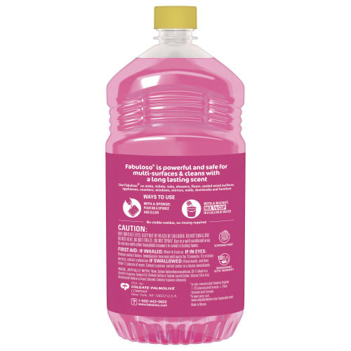 Fabuloso® Multi-Use Cleaner, Watermelon Scent, 56 oz., 6 Bottles (61038631CT)