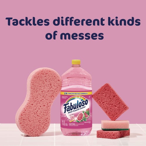 Fabuloso® Multi-Use Cleaner, Watermelon Scent, 56 oz., 6 Bottles (61038631CT)