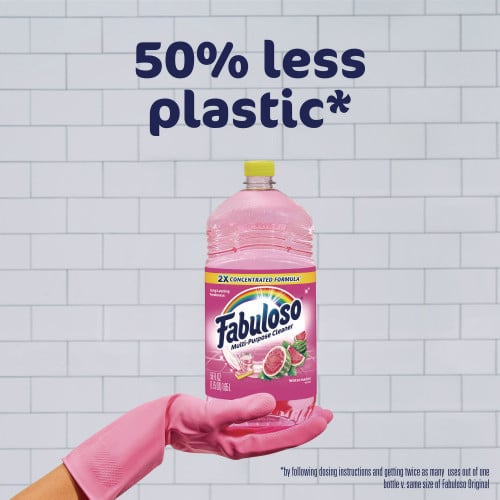 Fabuloso® Multi-Use Cleaner, Watermelon Scent, 56 oz., 6 Bottles (61038631CT)