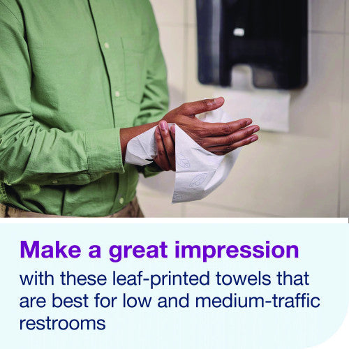 Tork® Xpress Compressed Multifold Hand Towels, 1-Ply, White, 2400 Towels (420590)