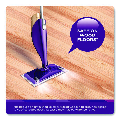 Swiffer WetJet System Wood Cleaning Solution Refill, Woodsy Scent, 42.2 oz Bottle, 2/Pack (99925)