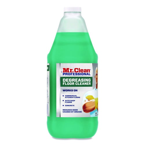 Mr. Clean Degreasing Floor Cleaner, 1 gal Bottle, 3/Carton (19892)