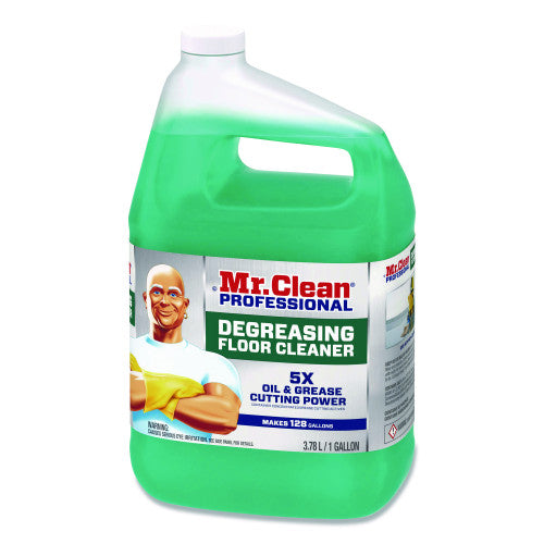 Mr. Clean Degreasing Floor Cleaner, 1 gal Bottle, 3/Carton (19892)