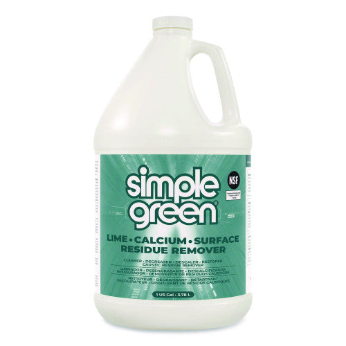 simple green Lime Calcium Surface Residue Remover, 1 gal Bottle, 6/Carton (1700128)