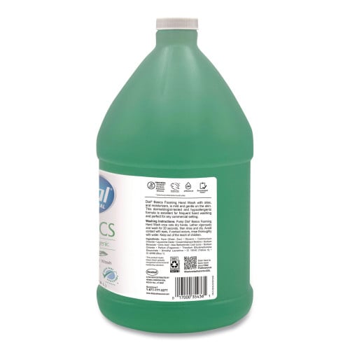 Dial Basics Hypoallergenic Foaming Hand Soap Refill, Unscented, 1 gal Refill Bottle (1700035438)