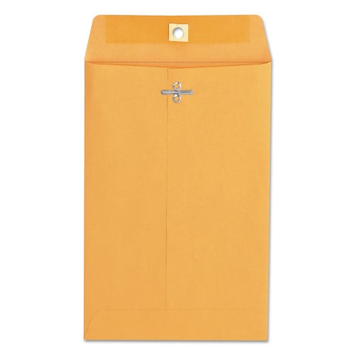 Universal Kraft Clasp Envelope, #55, Square Flap, Clasp/Gummed Closure, 6 x 9, Brown Kraft, 100/Box (UNV35260)