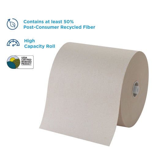 Pacific Blue® Ultra Hardwound Paper Towels, Brown, 1,150-ft., 6 Rolls (26495)