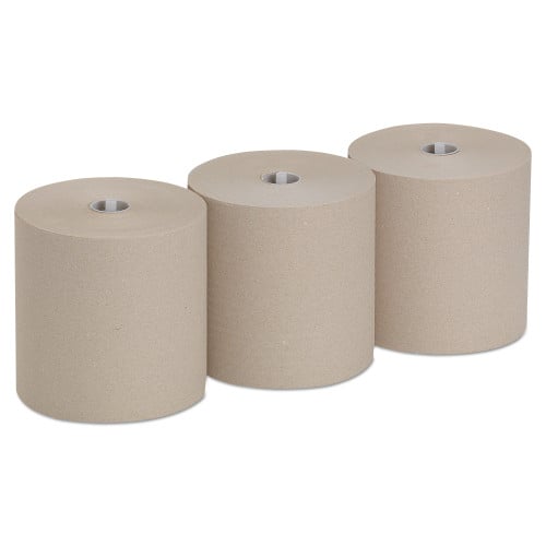 Pacific Blue® Ultra Hardwound Paper Towels, Brown, 1,150-ft, 3 Rolls (26496)