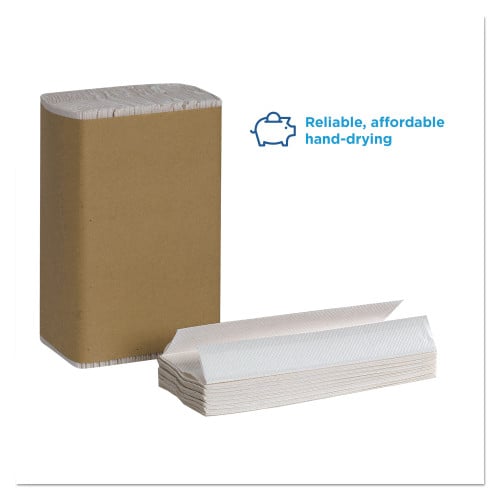 Pacific Blue™ Basic C-Fold Paper Towels, 1-Ply, White, 2400 Towels (25190)