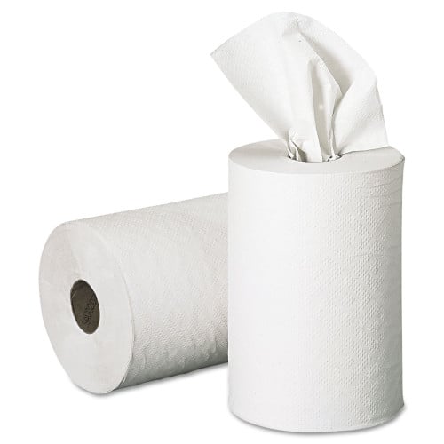 Georgia Pacific Professional Pacific Blue Basic Nonperforated Paper Towels, 1-Ply, 7.88" x 350 ft, White, 12 Rolls/Carton (28706)
