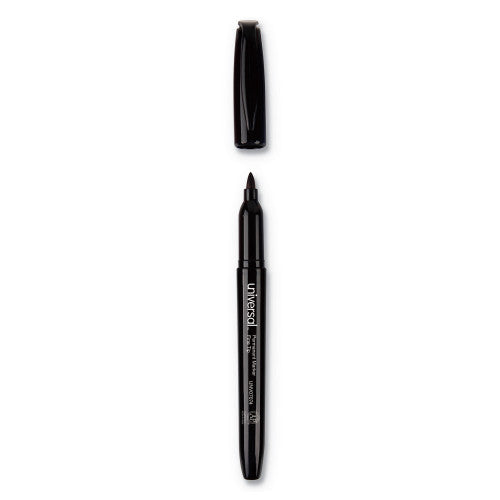 Universal Pen-Style Permanent Marker Value Pack, Fine Bullet Tip, Black, 60/Pack (UNV07074)