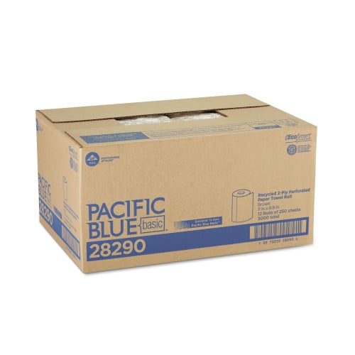 Georgia Pacific® Kitchen Paper Towels, 2-Ply, 250 Sheet, 12 Rolls (28290)