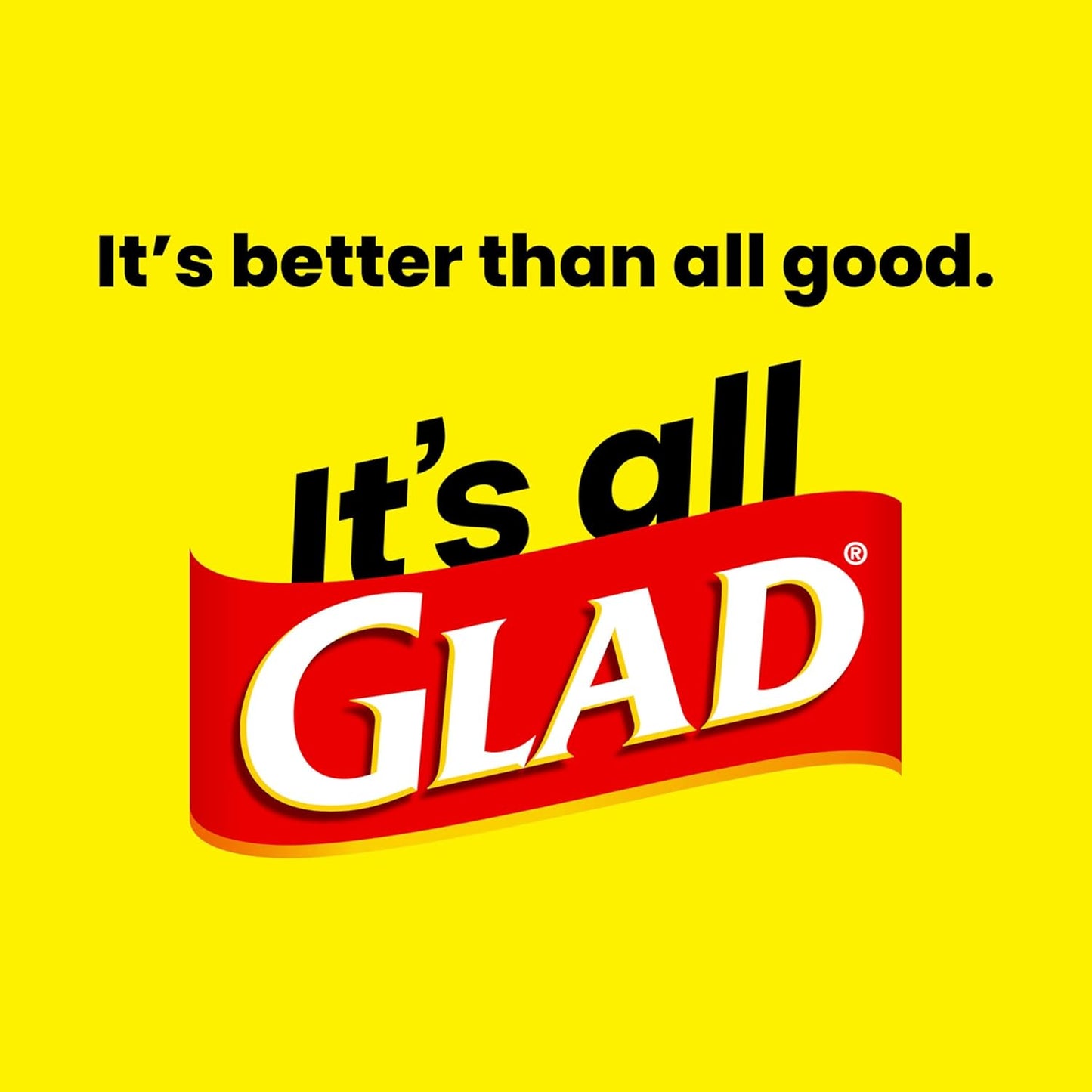 Glad Large 30 Gallon Trash Bags, Clorox Mountain Air Heavy Duty Garbage Bags, Forceflex with Drawstring, 50 Count (Packaging May Vary)