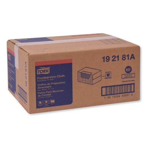 Tork® Foodservice Cloth Towel, 1-Ply, 1/4 Fold, 240 Towels (192181A)