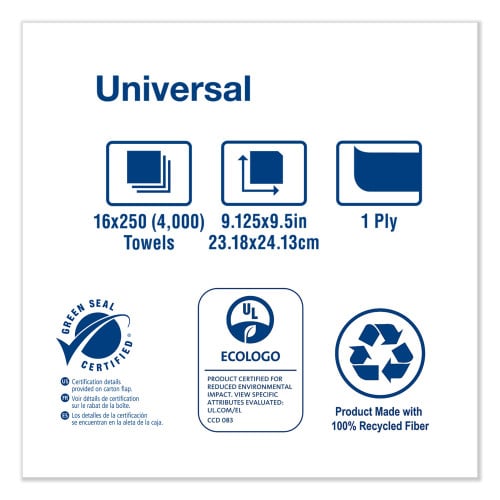 Tork® Multifold Paper Towels, 1-Ply, Brown, 4000 Towels (MK520A)