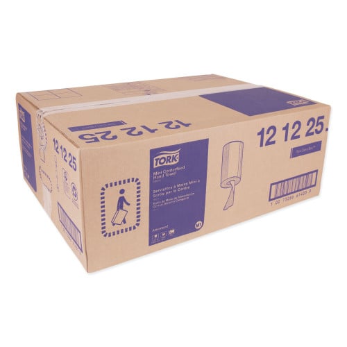 Tork® Advanced Soft Mini Center-Pull Hand Towels, White, 12 Rolls (121225)