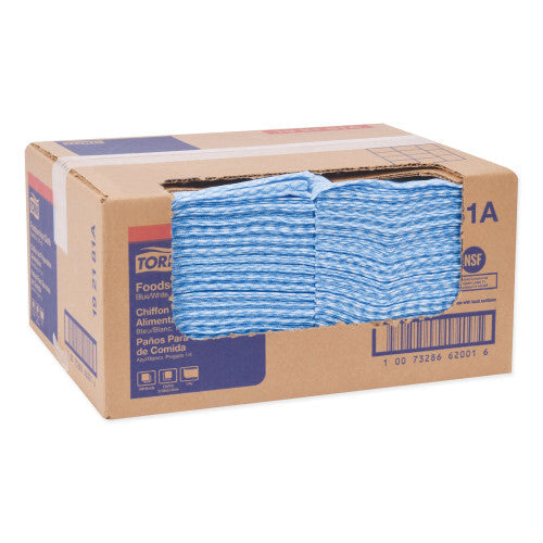 Tork® Foodservice Cloth Towel, 1-Ply, 1/4 Fold, 240 Towels (192181A)