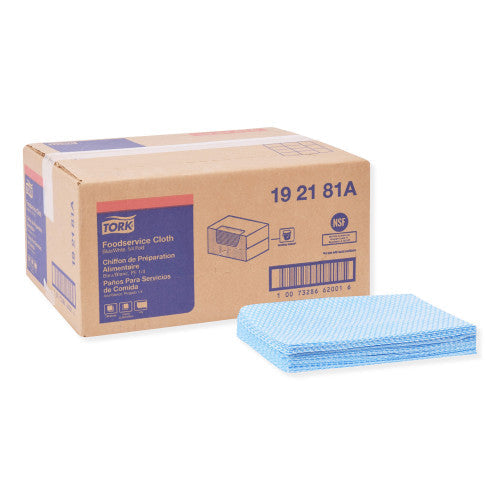 Tork® Foodservice Cloth Towel, 1-Ply, 1/4 Fold, 240 Towels (192181A)