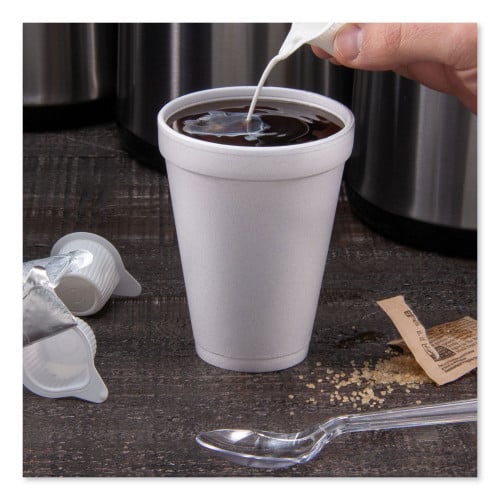 Dart® Foam Drink Cups, 12-oz., 1000 White Cups (12J12)