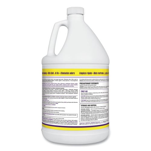 simple green Clean Finish Disinfectant Cleaner, 1 gal Bottle, Herbal, 4/CT (01128)