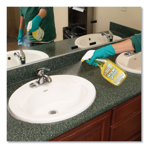 simple green Industrial Cleaner and Degreaser, Concentrated, Lemon, 24 oz Spray Bottle, 12/Carton (14002)
