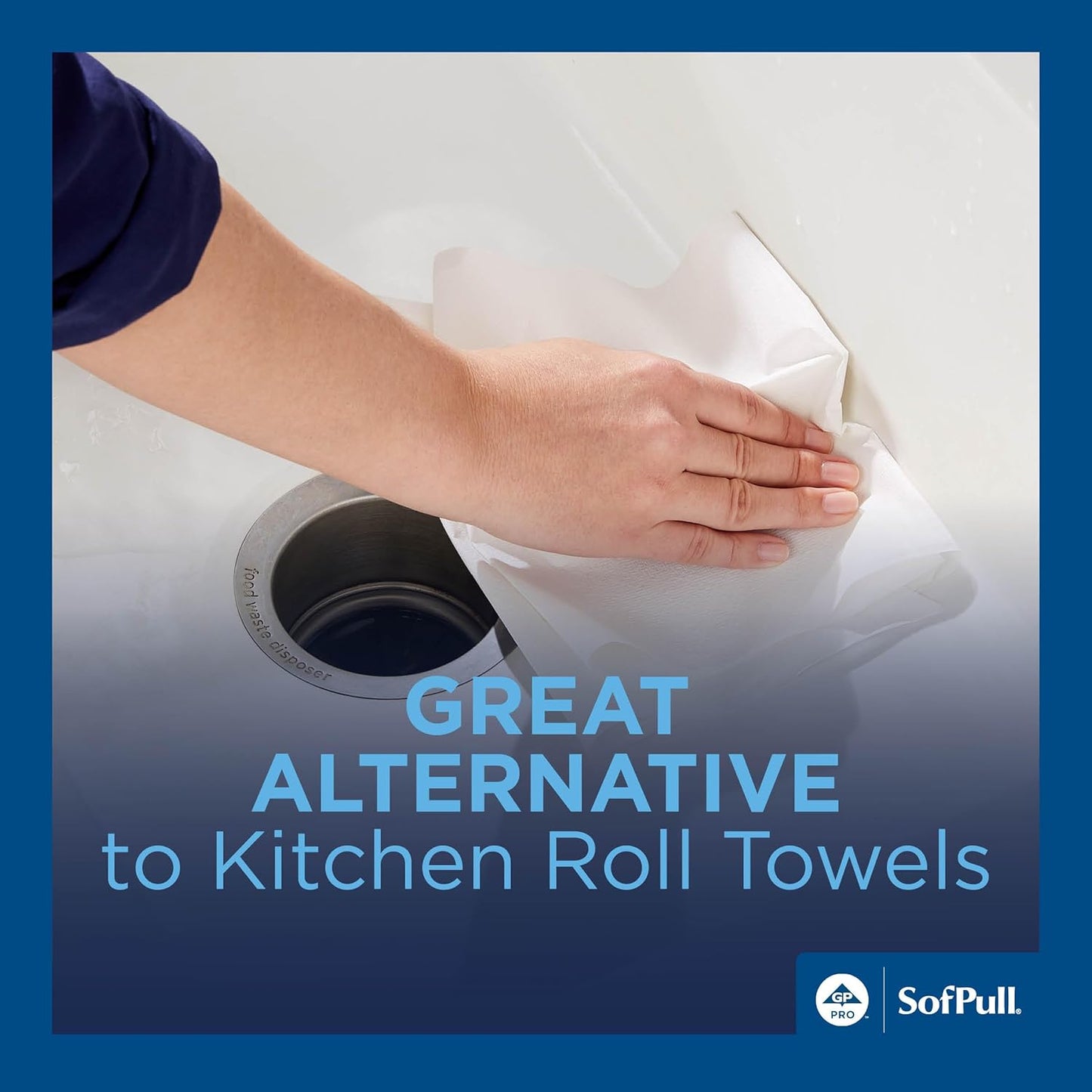SofPull Centerpull Regular Capacity Premium Paper Towel, White, 28124, 324 Sheets Per Roll, 6 Rolls Per Case