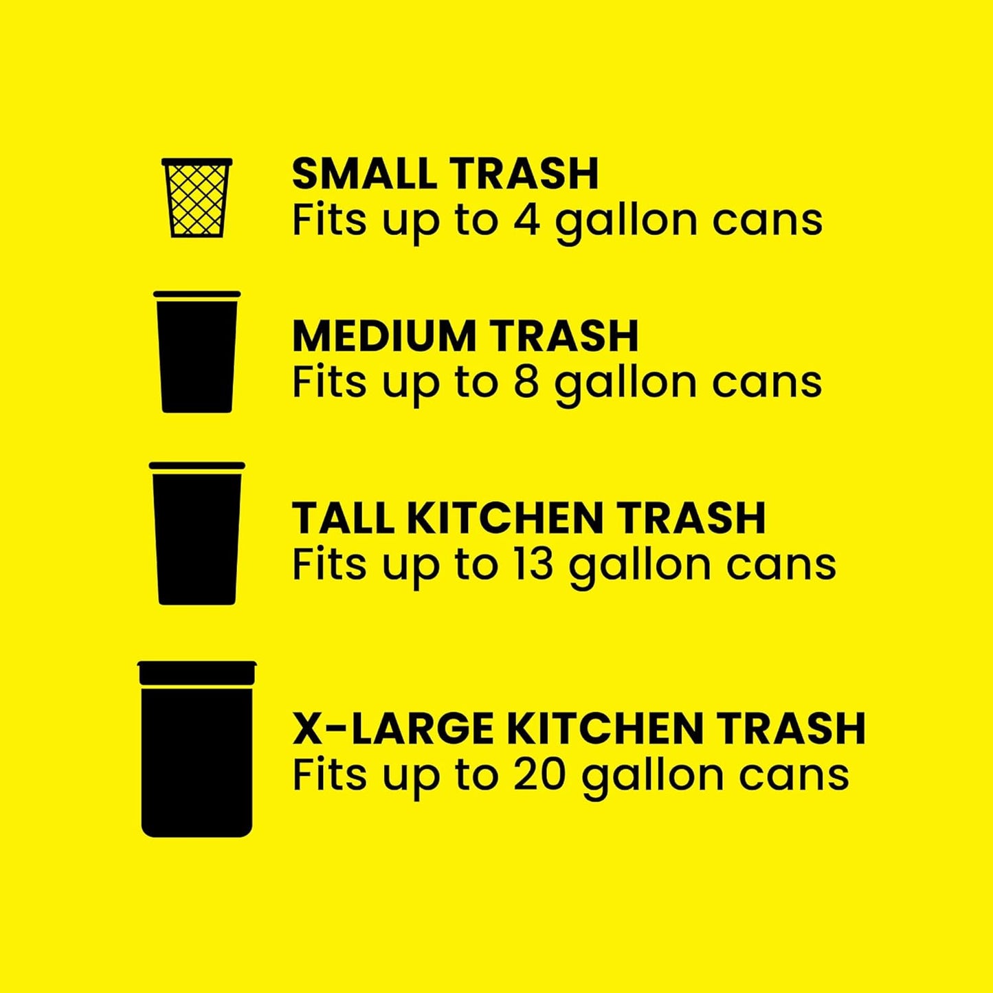 Glad ForceFlex Tall Kitchen Trash Bags, 13 Gallon, Gain Original, 110 Count (Package May Vary)