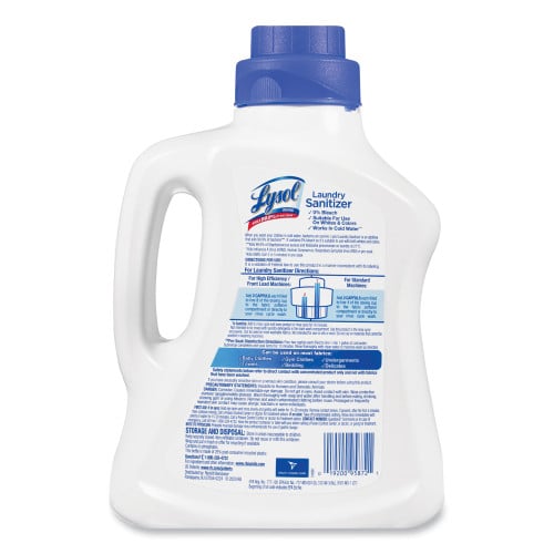 Lysol® Laundry Sanitizer, Crisp Linen, 90 oz. Bottle, 4 Bottles (95872)