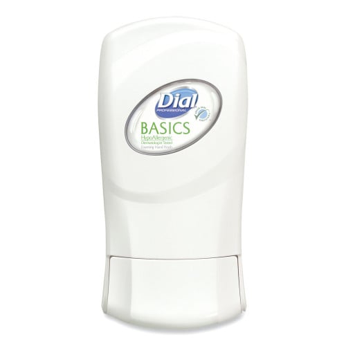 Dial Basics Hypoallergenic Foaming Hand Wash Refill for FIT Manual Dispenser, Honeysuckle Scent, 1.2 L, 3/Carton (16714)
