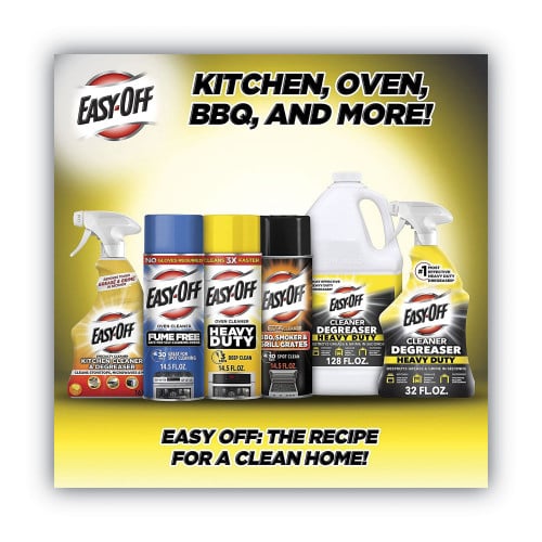 EASY-OFF Heavy Duty Oven Cleaner, Fresh Scent, Foam, 14.5 oz Aerosol Spray (87979)