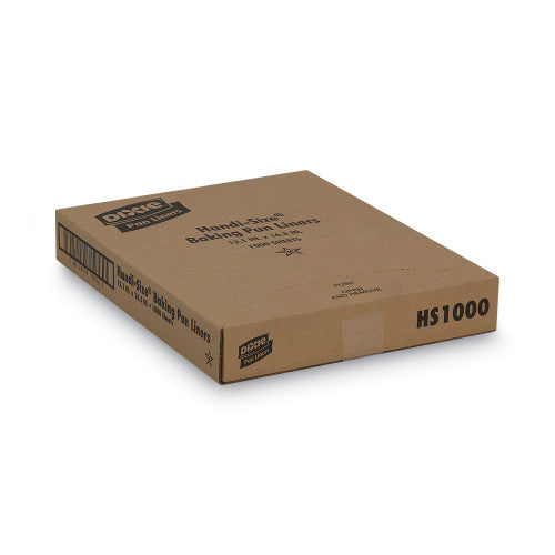 Dixie Greaseproof Liftoff Pan Liners, 12.2 x 16.38, White, 1,000/Carton (HS1000)